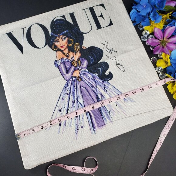 Jasmine Princess Accent Pillowcase Aladdin Throw Pillow Cushion Cover Home Decor - Picture 5 of 13